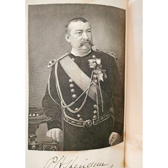 1888 Memoirs Of General Sheridan 1st Edition 2 Volumes Victorian Victorian WHBS - Picture 5 of 9